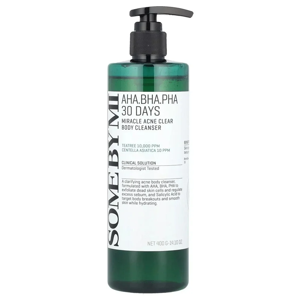 AHA. BHA. PHA 30 Days Miracle Acne Clear Body Cleanser, 14.10 oz (400 g)